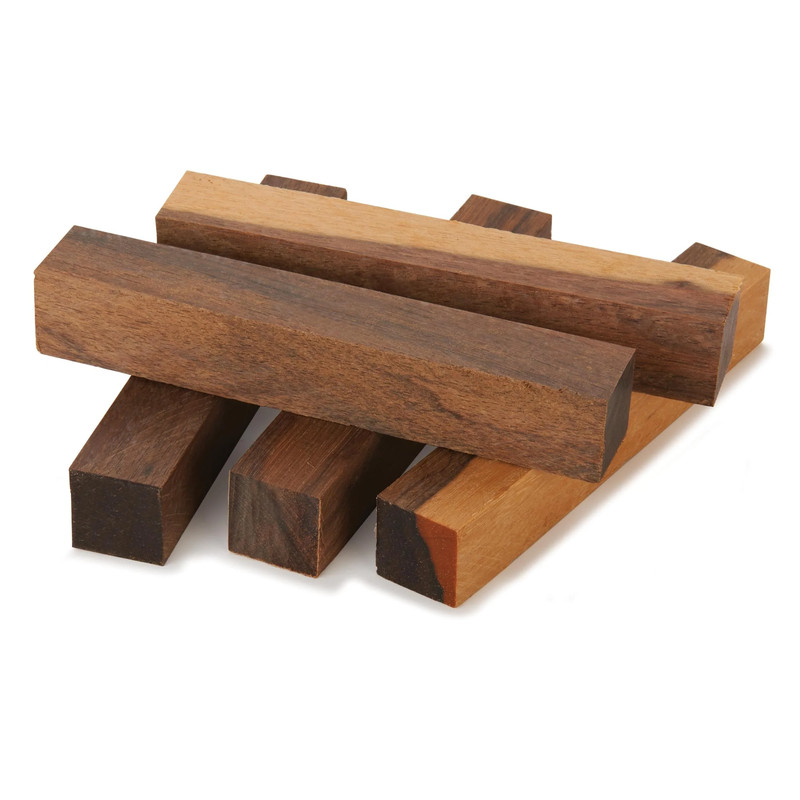 Pen Blank Pack - 3/4" x 3/4" x 5" - 5 Piece - Species:Ironwood